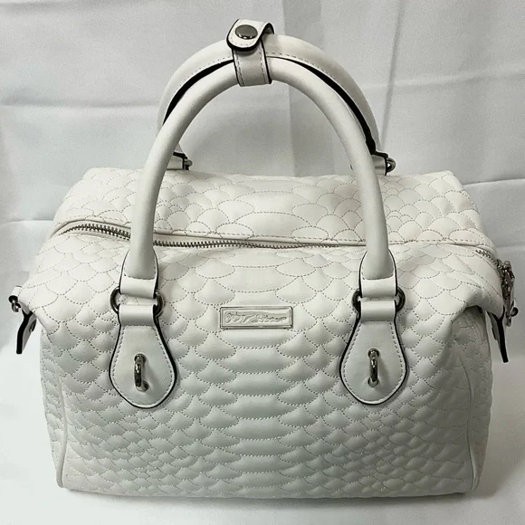 Betsy Johnson Satchel in white - Picture 2 of 6